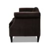 Elaine - Sofa Nailhead Accents - Deep Brown - Image 2