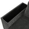 L Shaped Couch With Pull Out Bed And Storage Sectional Sleeper Sofa With Hidden Storage, Wide Armrest With Storage, For Living Room, Apartment, Bedroom, Office - Gray - Image 17