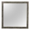 Chic Transitional Wall Mirror - Gray - Image 2