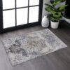 Payas - 2' X 3' Medallion Area Rug - Cream / Gold - Image 2