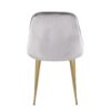 Marcel - Contemporary Dining Chair (Set of 2) - Silver - Image 5