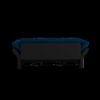 Queen Pull Out Sofa Bed, 3 In 1 Convertible Sleeper Tufted Sofa & 2 Soft Pillows - Blue - Image 14