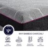 Renew - 11" California King Size Cooling Gelcare Memory Foam Mattress - Gray - Image 10