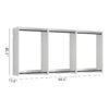 Devi - Modern Wall Mounted Wood Closet System With Modular Versatility - White - Image 3