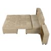 Versatile Sofa Bed Modular Sofa Free Combined Sofa With 2 Storage Racks - Brown - Image 18