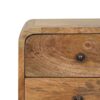 Mini Curved Nightstand - Oak - Image 13