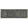 Dahlia - Outdoor Indoor Bench - Gray - Image 8