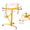 Drywall Panel Hoist Lift For 16Ft Panels With Sturdy Steel Construction - Yellow - Image 2