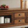 Kadri - Kitchen Cart - Distressed Chestnut - Image 2