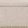 Kingsley - Large Storage Ottoman - Natural - Image 7
