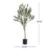 Artificial Tree - Silvery Green - Image 3