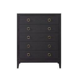 5 Drawer Chest Ample Storage - Peppercorn
