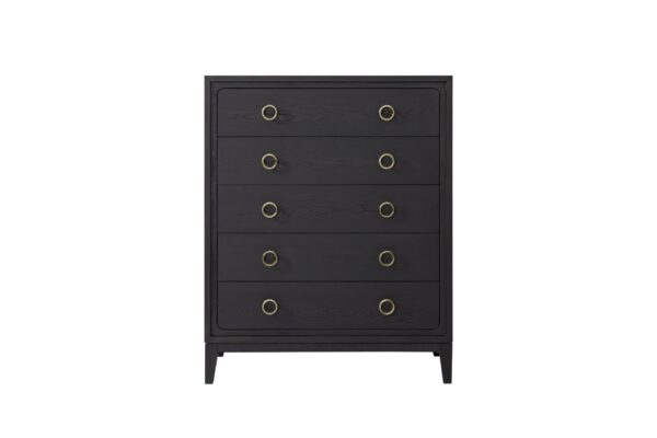 5 Drawer Chest Ample Storage - Peppercorn