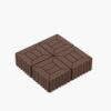 New Style Patio Deck Tiles, Diy Module Interlocking Decking Tiles Floor Tile Outdoor And Indoor, Easy And Quick Installation Court Tiles For Porch Poolside Balcony Backyard 44 Pieces - Red Brown - Image 5