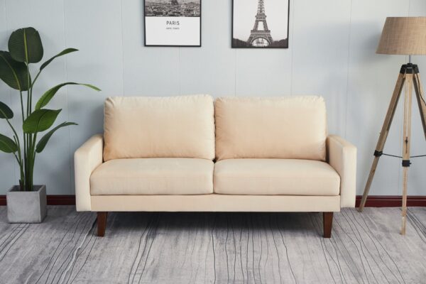 Stationary Sofa - Beige