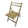 Folding Special Event Chairs, Foldable Style (Set of 4) - Wood - Image 5