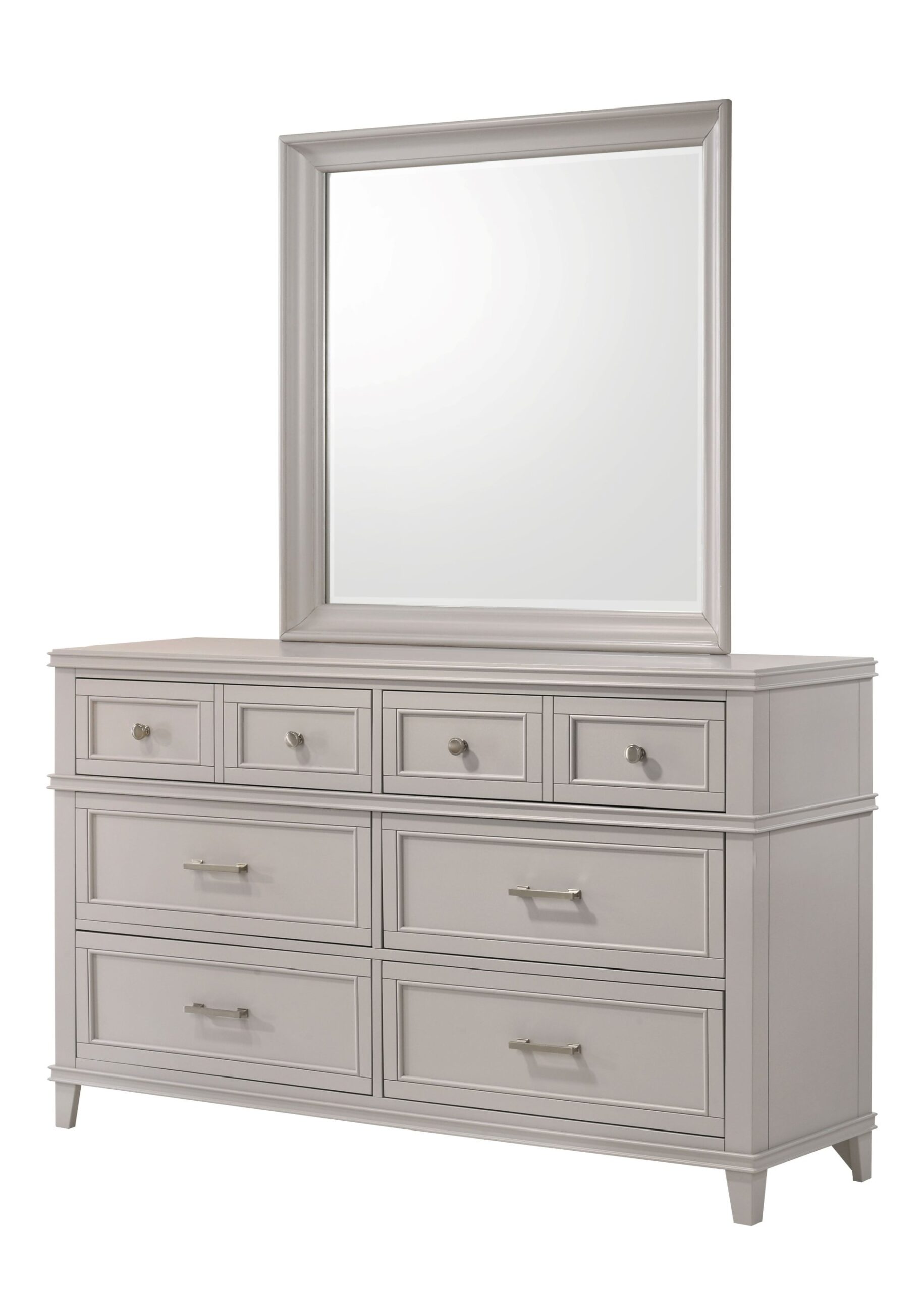 6 Drawer Dresser - Gray - Image 2