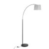 March - Contemporary Floor Lamp - Black / Gray - Image 4
