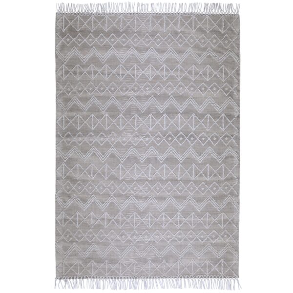 Orton - 6' X 9' Area Rug - Ivory / Taupe