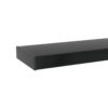 Rectangle Coffee Table, Modern Side Center Tables For Furniture - Clear / Black - Image 9