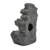 Tall Slim Fountain With LED Lights, 5 Tiered Cascading Water Feature, Outdoor Accent For Patios And Balconies - Gray - Image 9