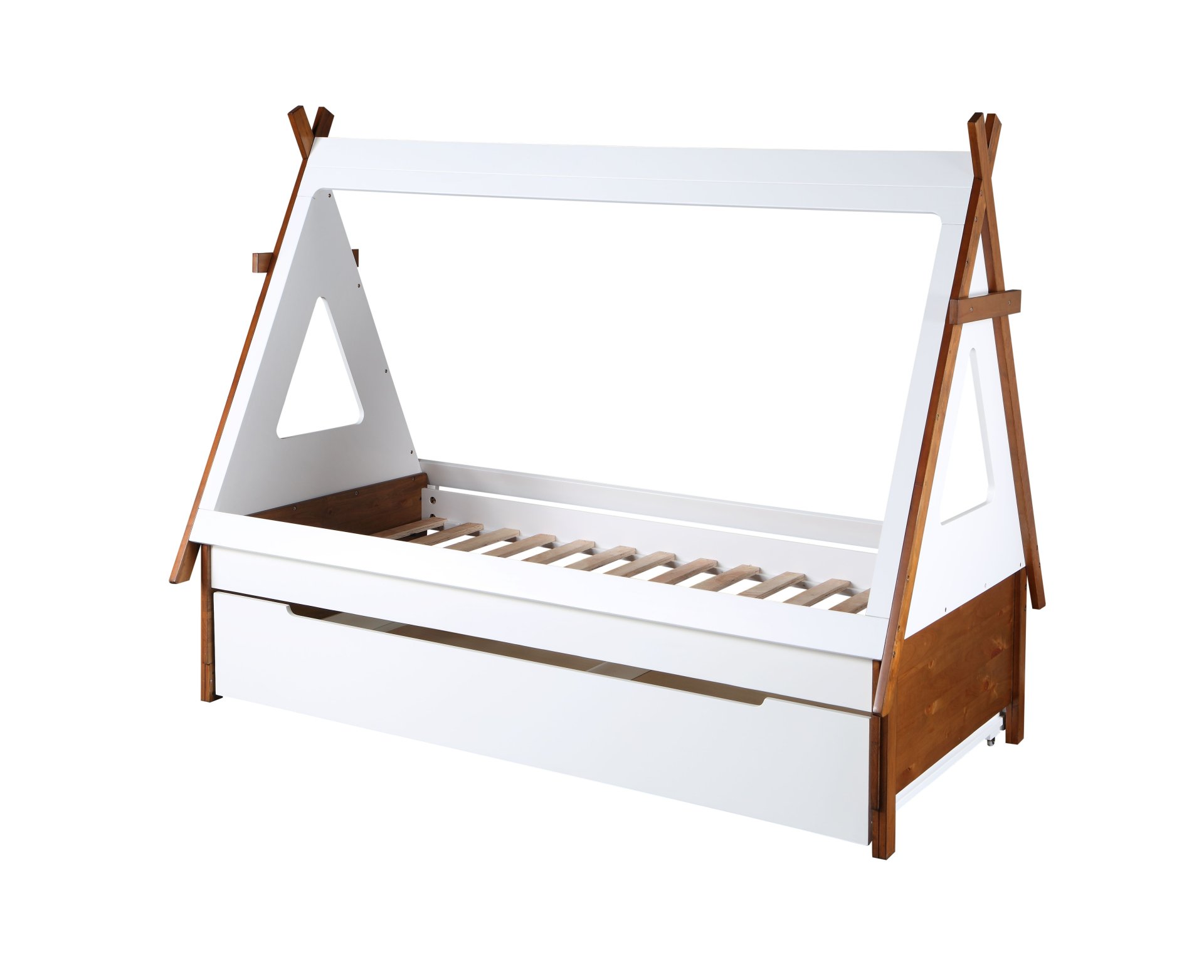 Loreen - Twin Bed - White - Image 7