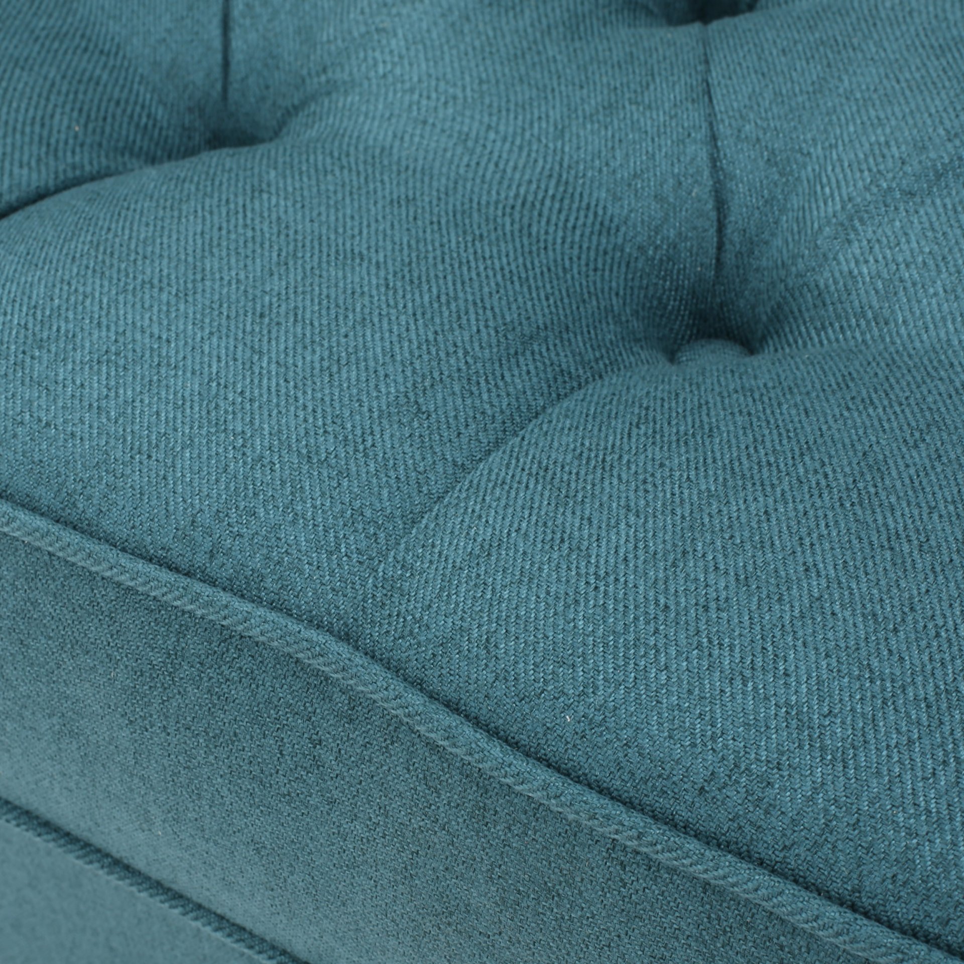 Harrison - Tufted Club Chair With Plush Cushion And Studded Trim - Dark Teal - Image 12