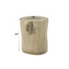 Gene - Fiber Concrete Accent Table - Brown - Image 5