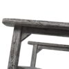Wooden Oversized Porch Rocker Chair With Wide Seat And Tall Backrest, High Back Smooth Rocking Chairs For Outdoor & Indoor - Light Gray - Image 14