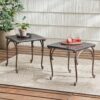 Laughlin - Traditional Style Cast End Table Set - Antique Espresso - Image 4