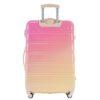 Hardshell Luggage Sets 3 Piece Gradient Color Expandable Suitcase With Spinner Wheels And Tsa Lock Lightweight 20" 24" 28" Available - Pink / Yellow - Image 8