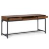Banting - Mid Century Wide Desk - Walnut Veneer - Image 10