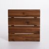 Zion - Outdoor Industrial Iron And Coffee Table - Teak - Image 11