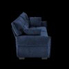 Modern Premium 2 Seater Sofa Ergonomic Design With High Resilience Foam Cushions - Blue - Image 6