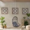Richards - Outdoor / Indoor Wicker Hanging Chair - Gray - Image 2