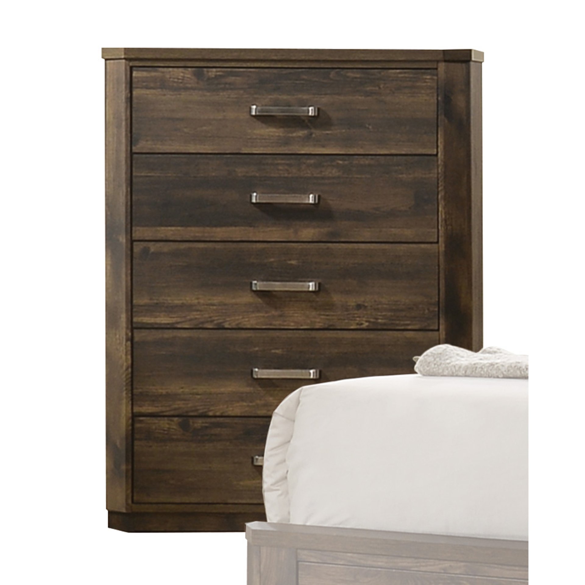 Elettra - Rustic Chest - Walnut - Image 4