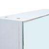 Bathroom Mirror Cabinet Wall Mounted, Medicine Cabinet, Over The Toilet Storage Cabinet With Shelves And Towel Rack - White - Image 17