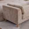Modern Upholstered End Of Bed Bench With Armrests And Chenille Fabric - Wheat - Image 8