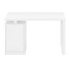 Computer Desk For Home Office, Laptop, Left, Right Set - Up, Storage Drawers, Contemporary And Modern - White - Image 4