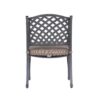 Sparta - Modern Dining Arm Chair - Dupione Brown - Image 6