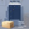 Bathroom Vanity Cabinet With Sink - Blue - Image 9