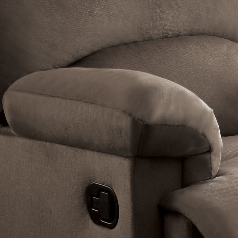 Arcadia - Woven Motion Recliner - Light Brown - Image 8