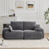 Compressed Sofa, 2 Seater Large Sectional Couches For Living Room - Gray - Image 9