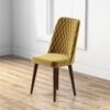 Katie - Mid-Century Modern Dining Chair (Set of 2) - Yellow - Image 6