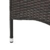 Clementine - Outdoor Wicker Dining Chairs Set With Water Resistant Cushions (Set of 2) - Brown Multi - Image 13
