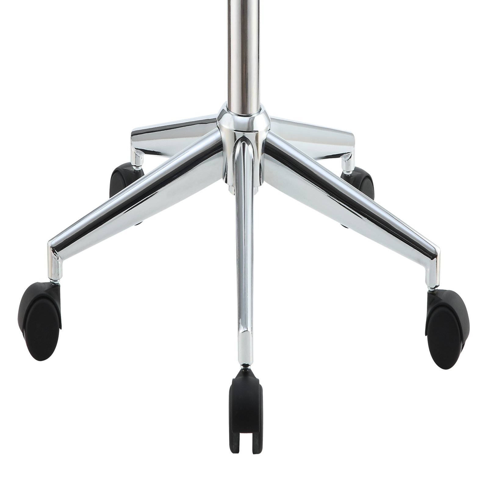 Camila - Synthetic Leather Office Chair - Black - Image 13