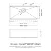 33" Drop In Farmhouse Sink Workstation Stainless Steel 16 Gauge Topmount Apron Front Kitchen Sink - Brushed Nickel - Image 6