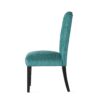 Harriet - Tufted Dining Chairs With Solid Wood Frame And Soft (Set of 2) - Teal Green - Image 10