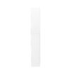 Freestanding Cabinet With Inadjustable Shelves And Two Doors For Kitchen, Dining Room - White - Image 6