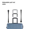 3 Piece Luggage Sets, Lightweight Suitcase With Two Hooks, Spinner Wheels, Tsa Lock, (20/24/28) - Blue - Image 20
